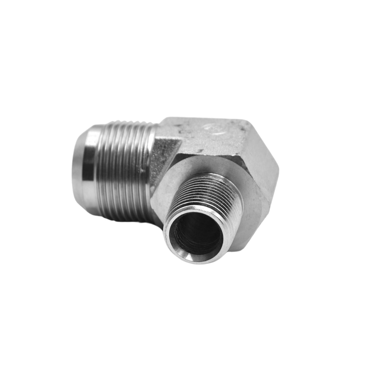 Hydraulics | 16MJ-08MP 90deg Elb Forg Adapter | 2501-16-08-FG