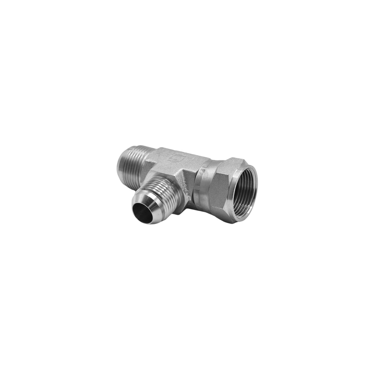 Hydraulics | 16MJ-16FJS-12MJ Tee | 6602-16-16-12-FG