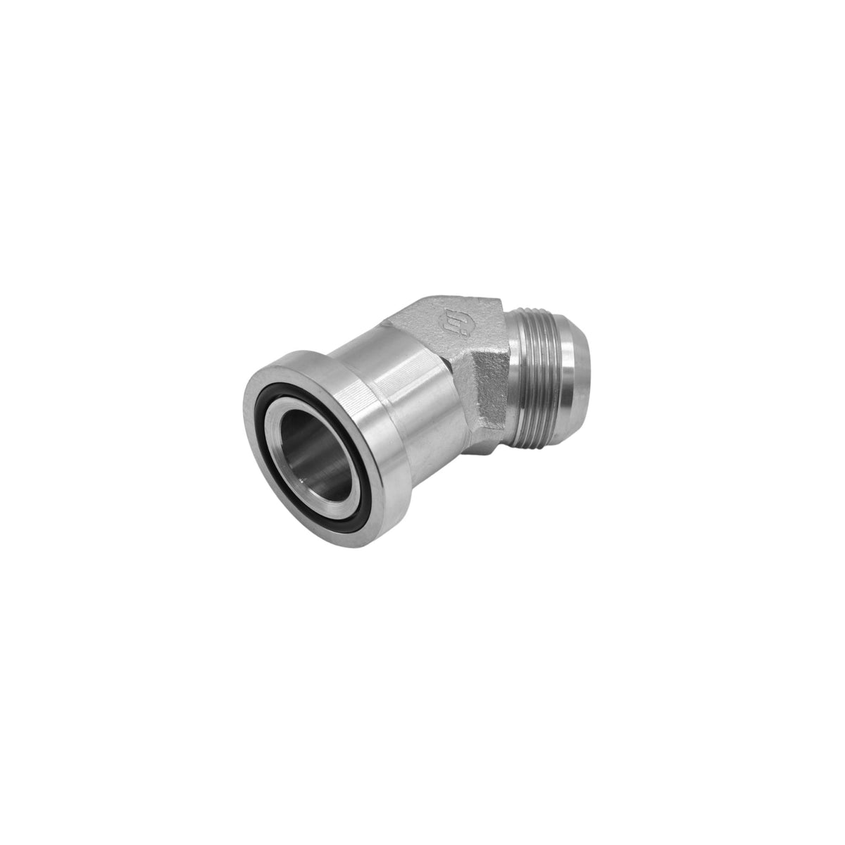 Hydraulics | 20MJ-20Flg 45deg Elb Code 61 | 1703-20-20-FG