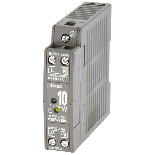Plastic rectangular housing with connection points on the front face