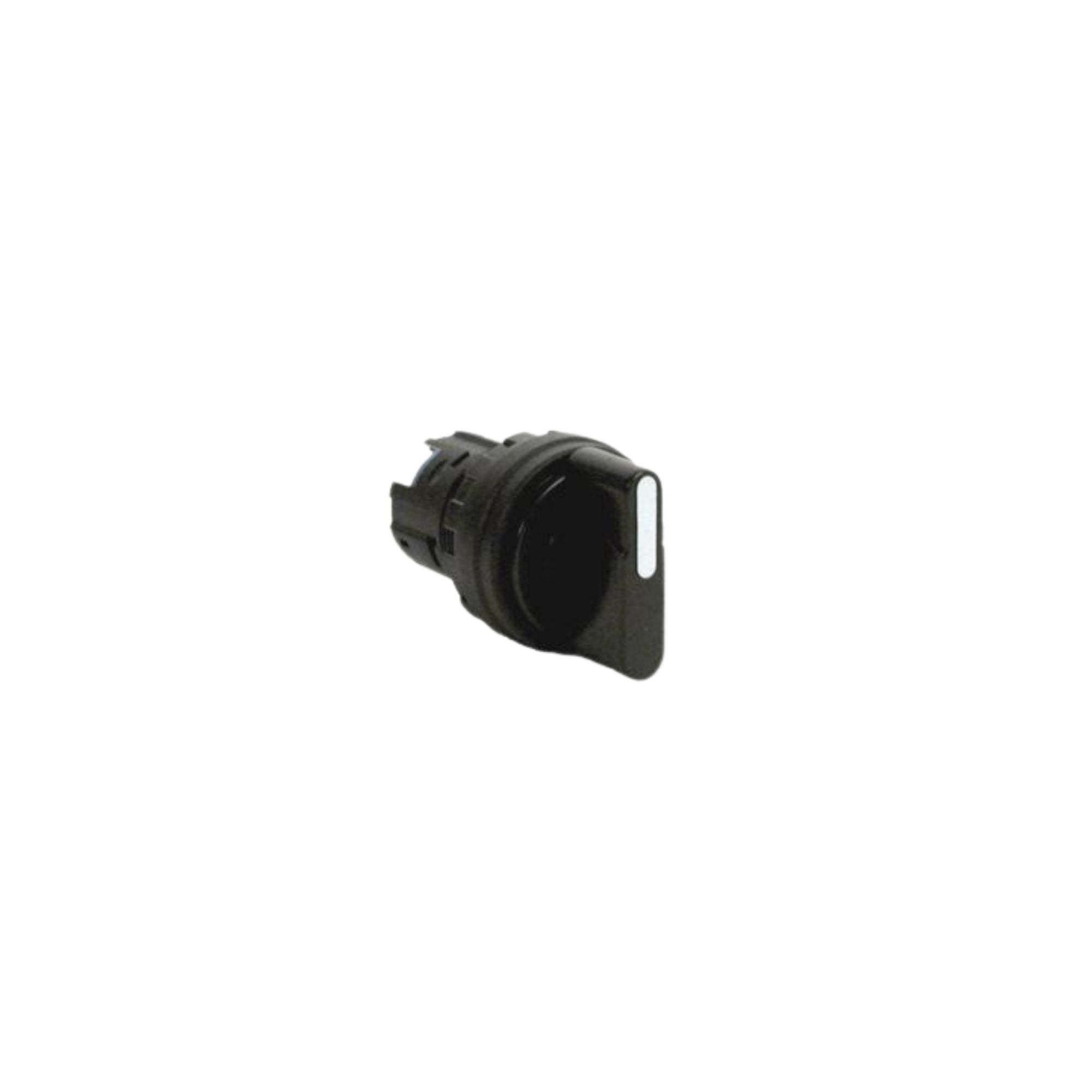 front side view of a black selector switch unit