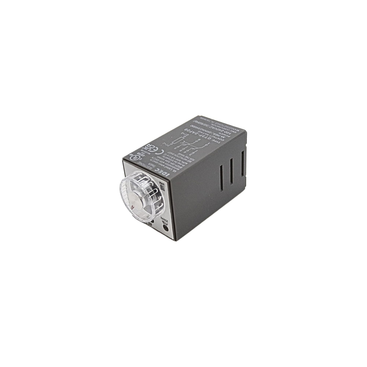 IDEC | 8 PIN DPDT TRUE POWER OFF DELAY TIM | GT3F-2AF20 used on Idec product line - side view