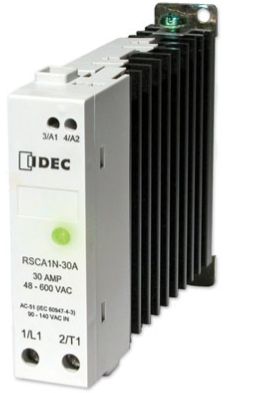 Slim rectangular housing with two mounting holes