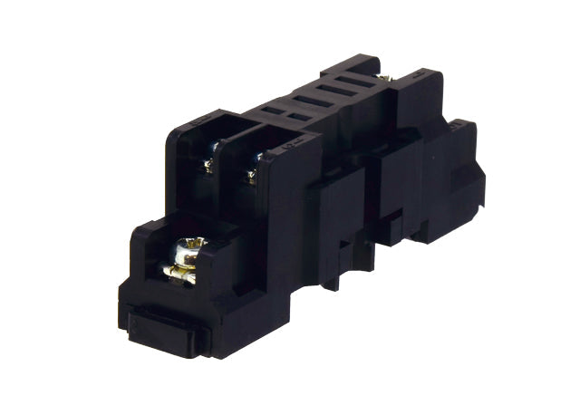 black rail mount socket