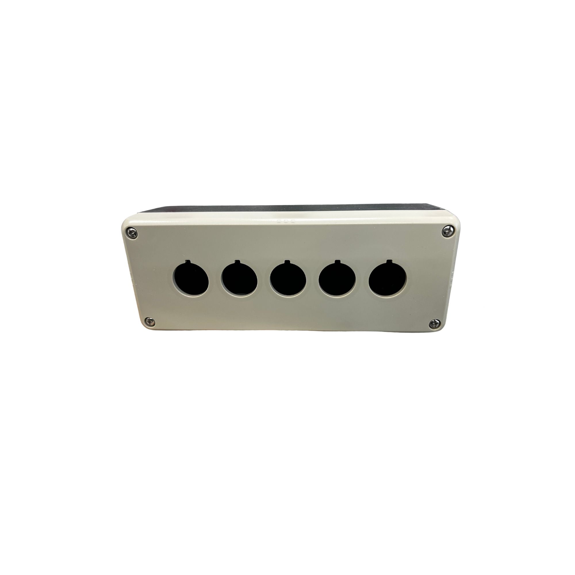 Beige box Enclosure with 5 holes