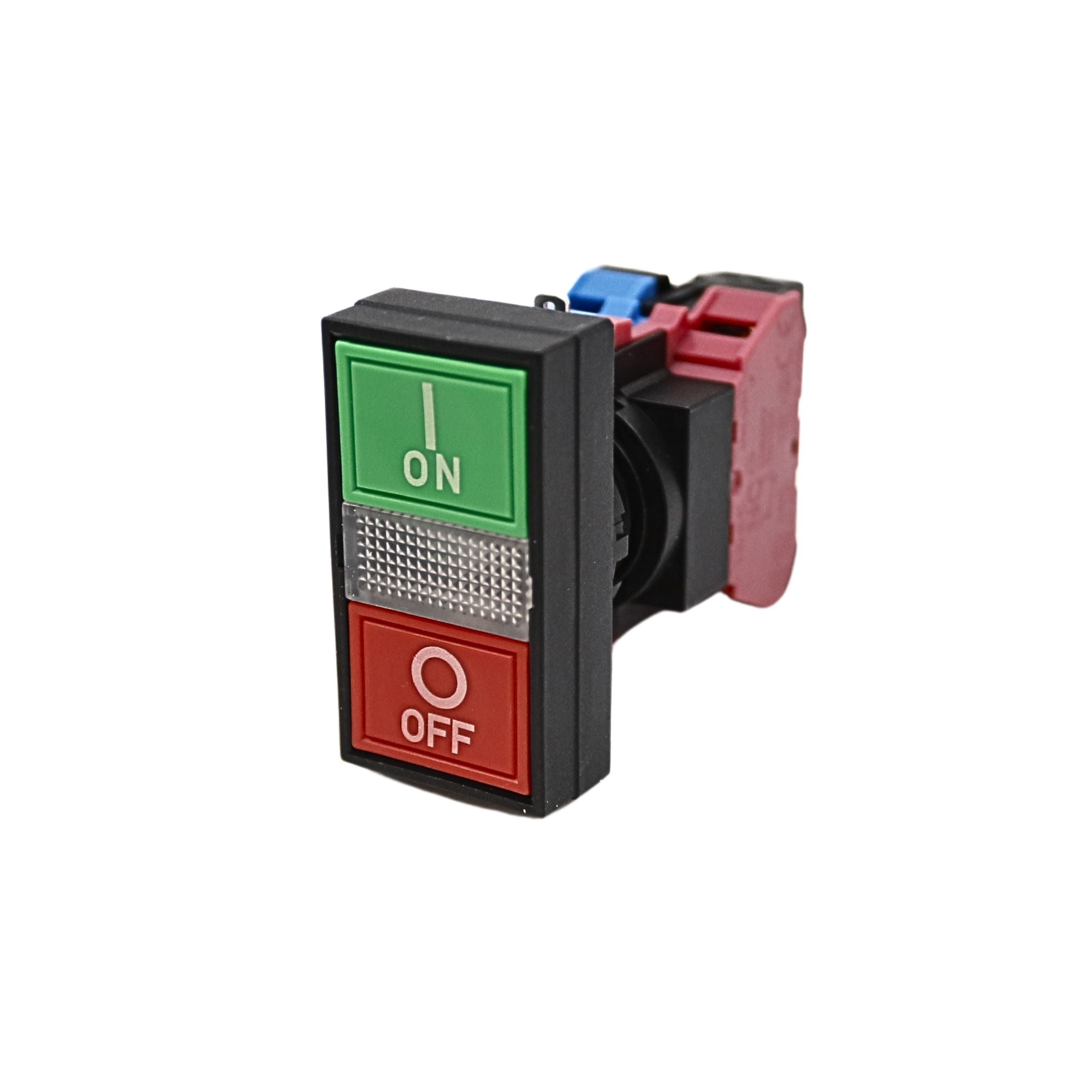 IDEC | HW Dual PB w/PL Mmntry Flsh/Flsh LE | HW7D-L11F1001Q4G-GR1 used on idec product line - front view