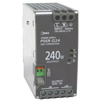 Plastic rectangular housing with connection points on the front face