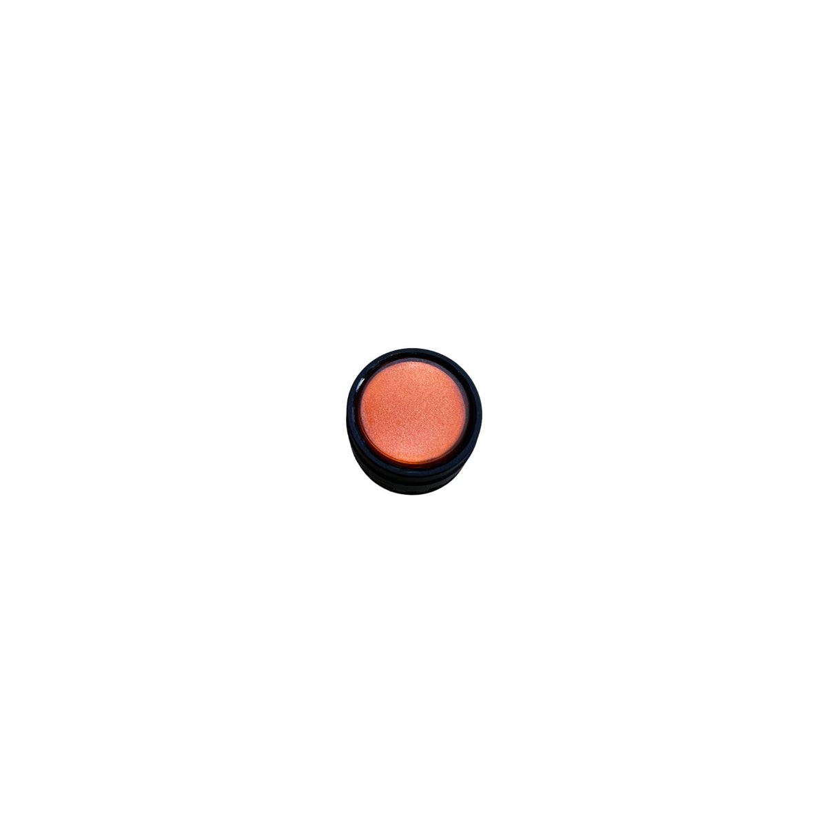 orange circle with black outline