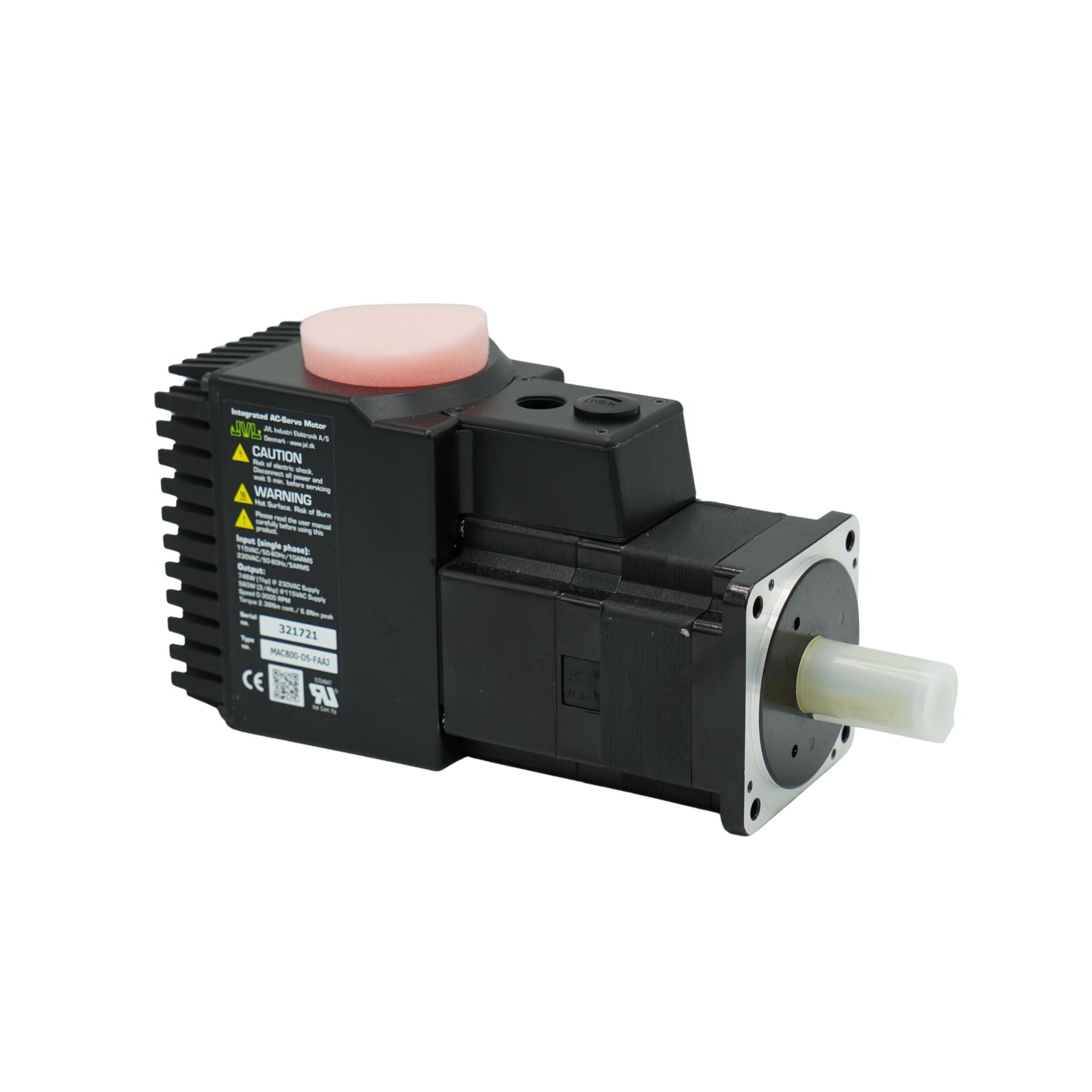 JVL | Integrated Servo Motor 3000 RPM | MAC800-D5-FAAJ - TECO