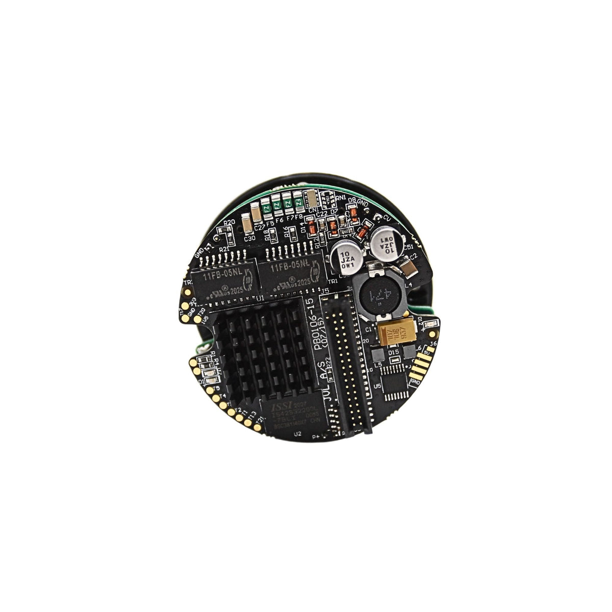 Modbus Module TCP/IP M12 | MAC00-EM4 used on JVL International ApS product line - back view