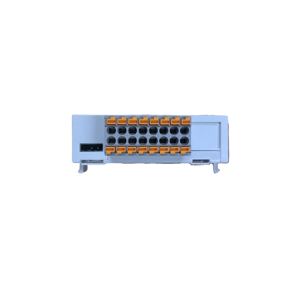 bottom side of a electronic control unit with sixteen ports