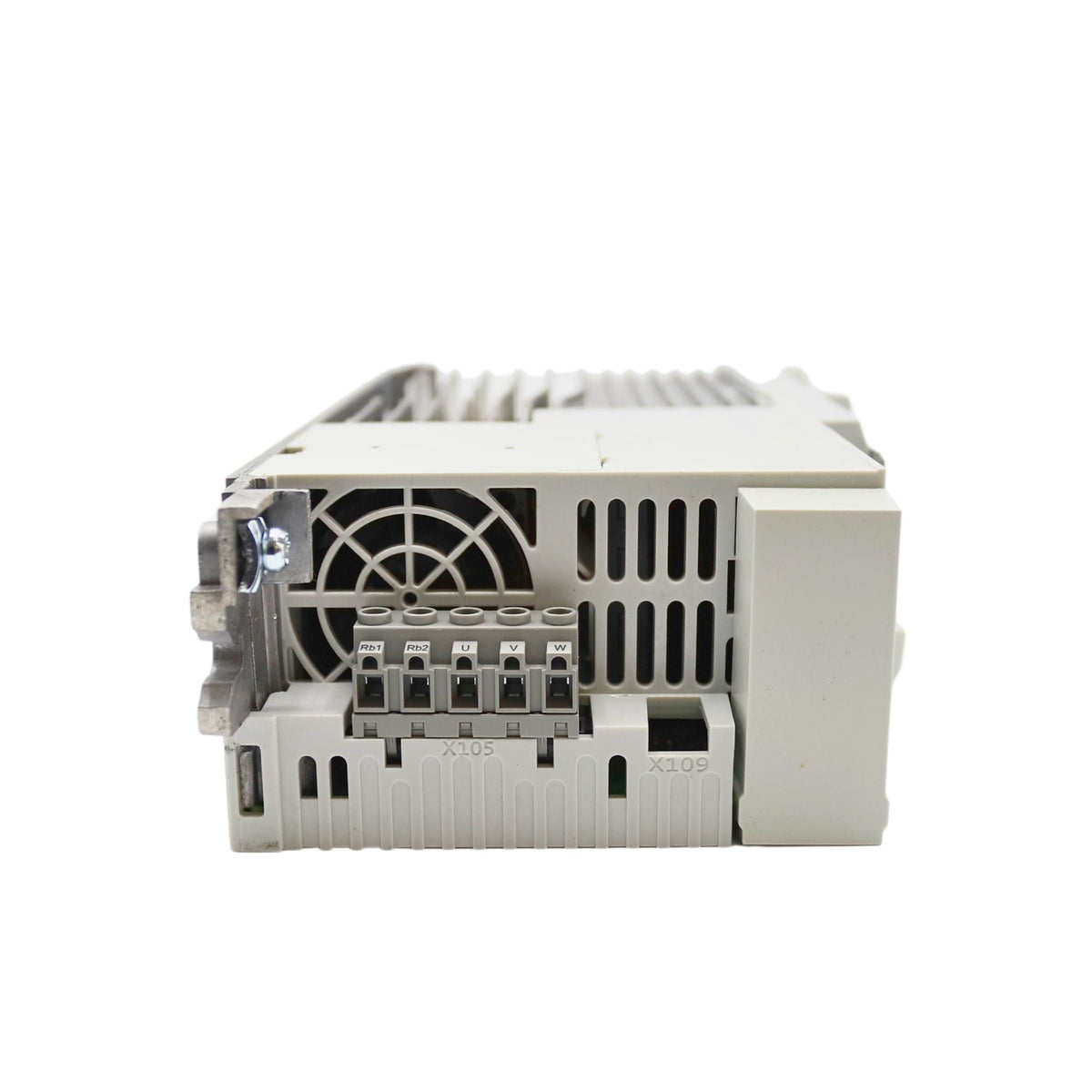 Lenze | i510 5hp Cabinet mount 480volt 5digital inputs, 2 analog inputs, 1 digital output 1 analog Output, 1 relay | I51BE240F10V11000S - side view