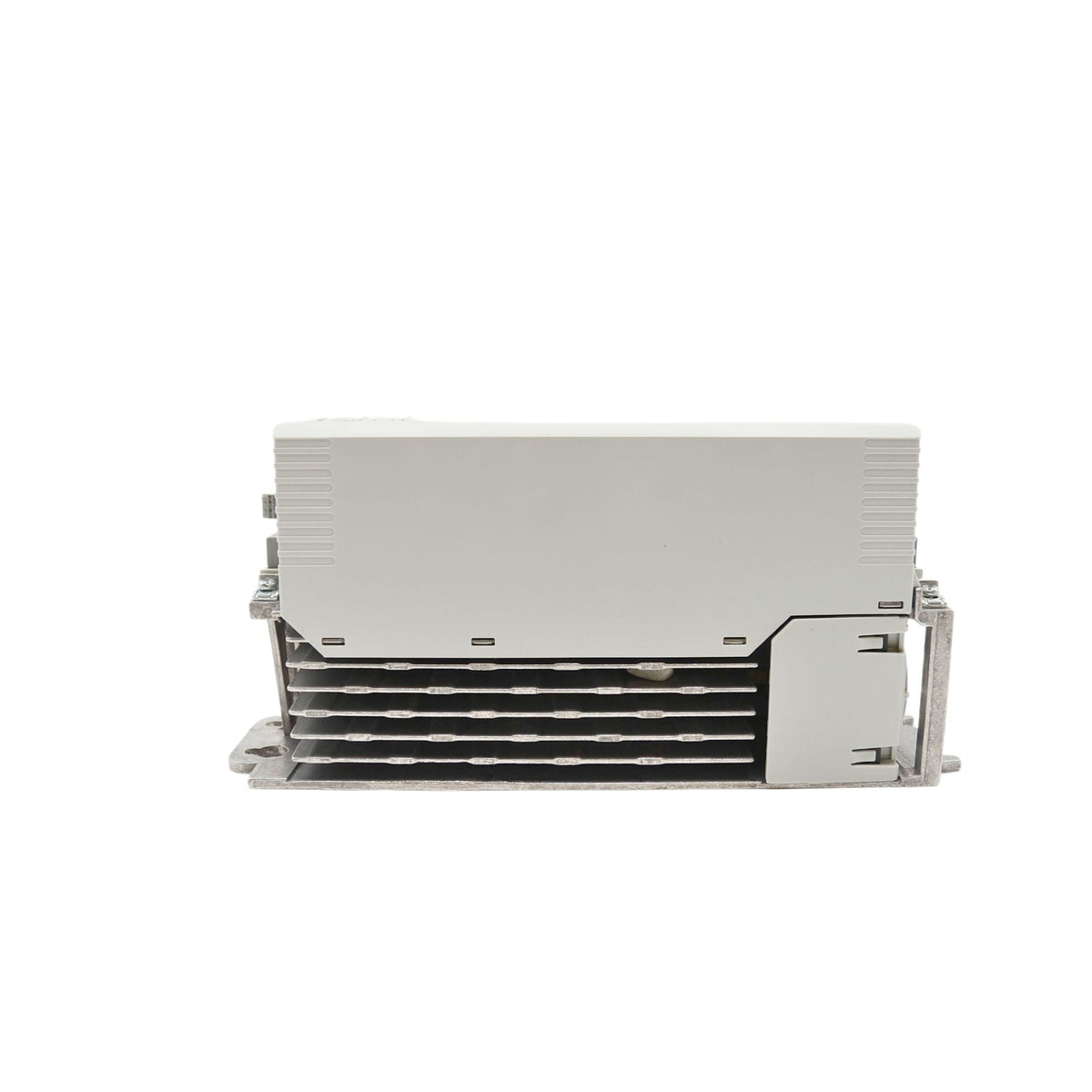 Lenze | i550 7.5hp Cabinet mount, fieldbus and STO capable, 480volt 5digital inputs, 2 analog inputs, 1 digital output 1 analog Output, 1 relay | I55AE255F10V11000S - side view