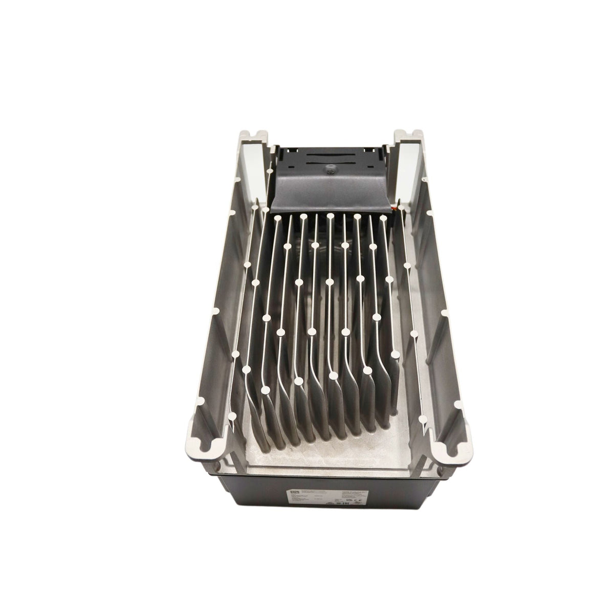 Lenze | I550 Protec 10hp Wall Mount, Nema 4x rated, Keypad, Incremental encoder (HTL) via two digital inputs, 5digital inputs, 2 analog inputs, 1 digital output 1 analog Output, 1 relay | I55AP275F00711K00S - back view