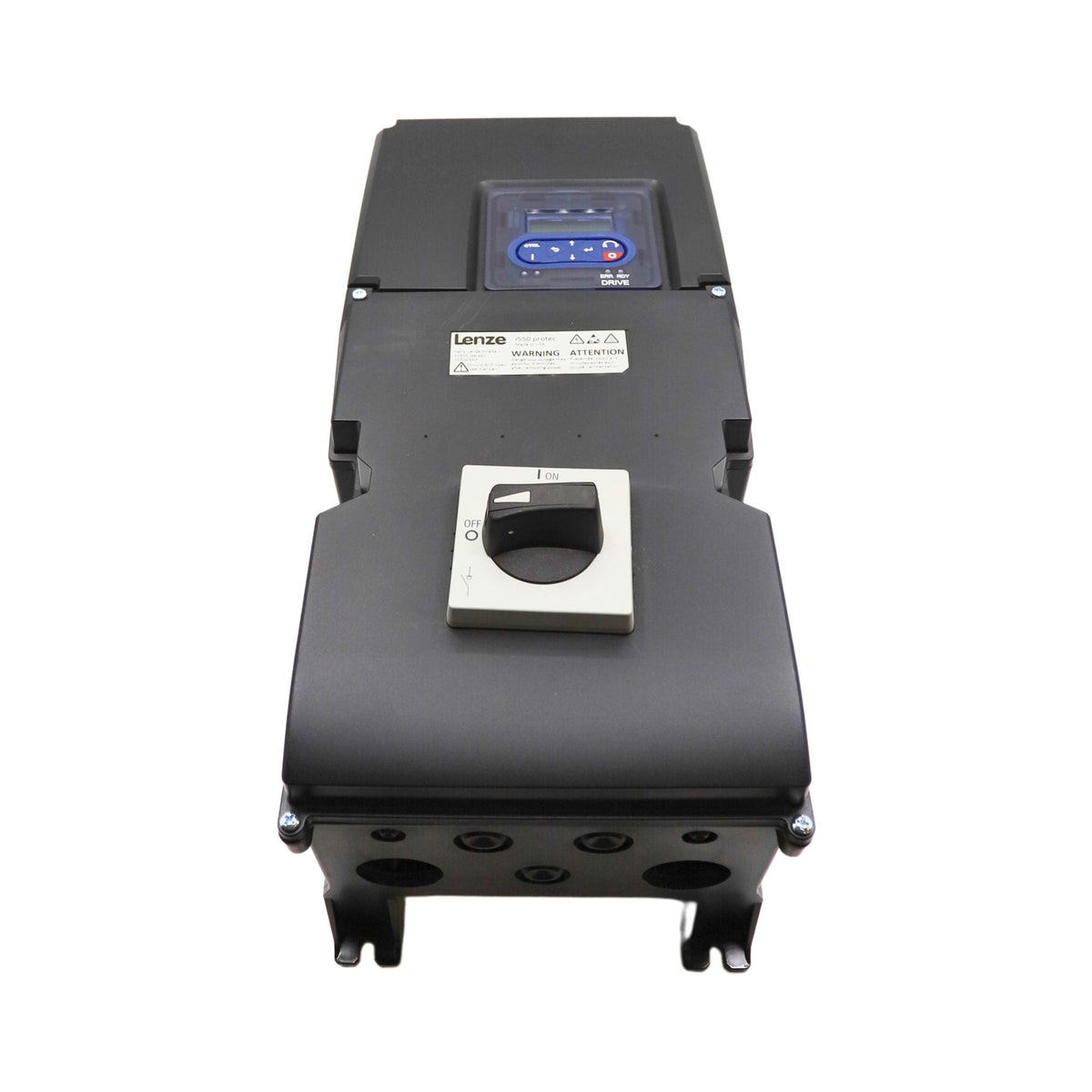 Lenze | I550 Protec 5hp IO-LinkBasic STO with Incremental encoder (HTL) | I55AP240F2A711K06S - bottom view