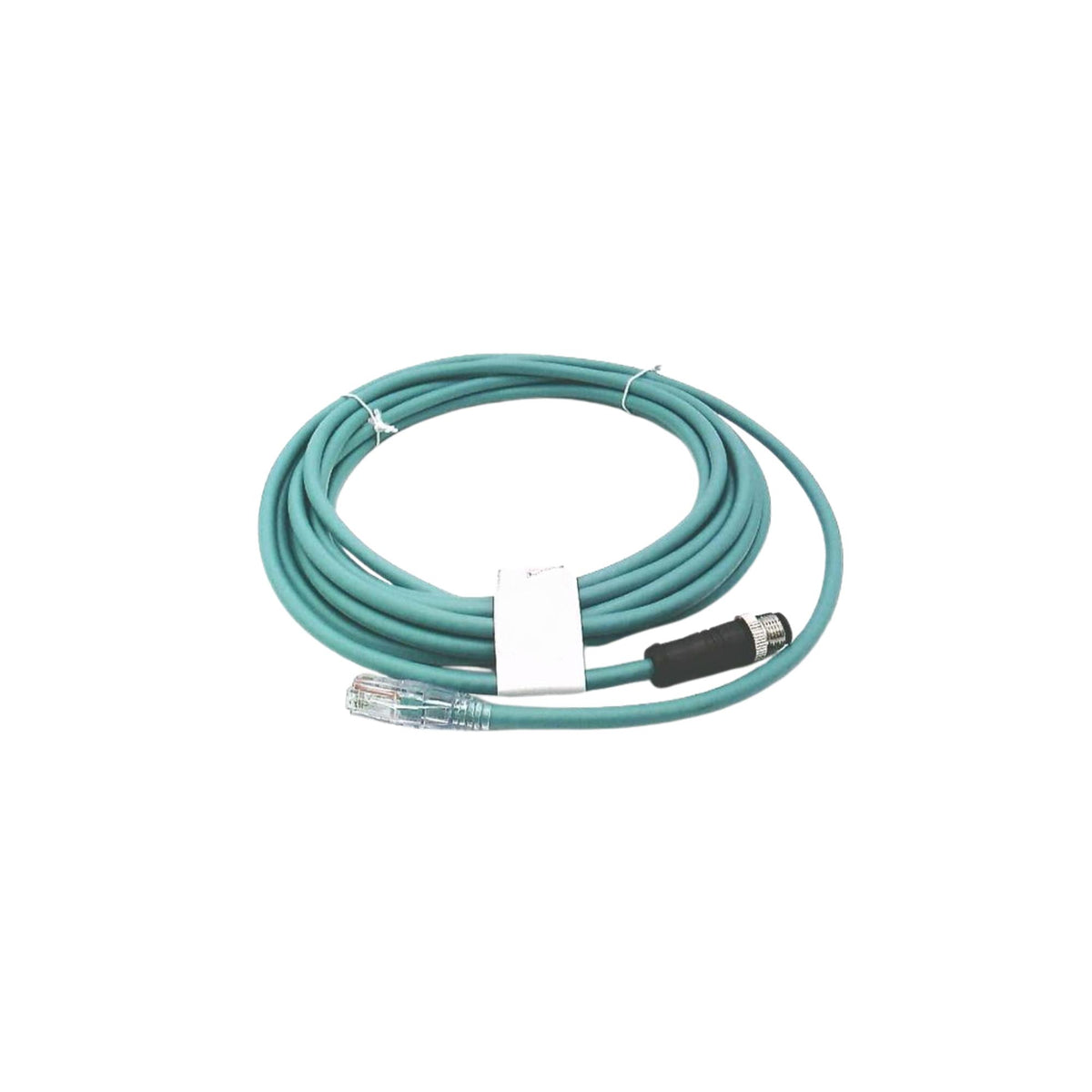 Mencom | Ethernet Cordset, 4 Pole, Male, 5 Meter | MDE45B-4MP-5M