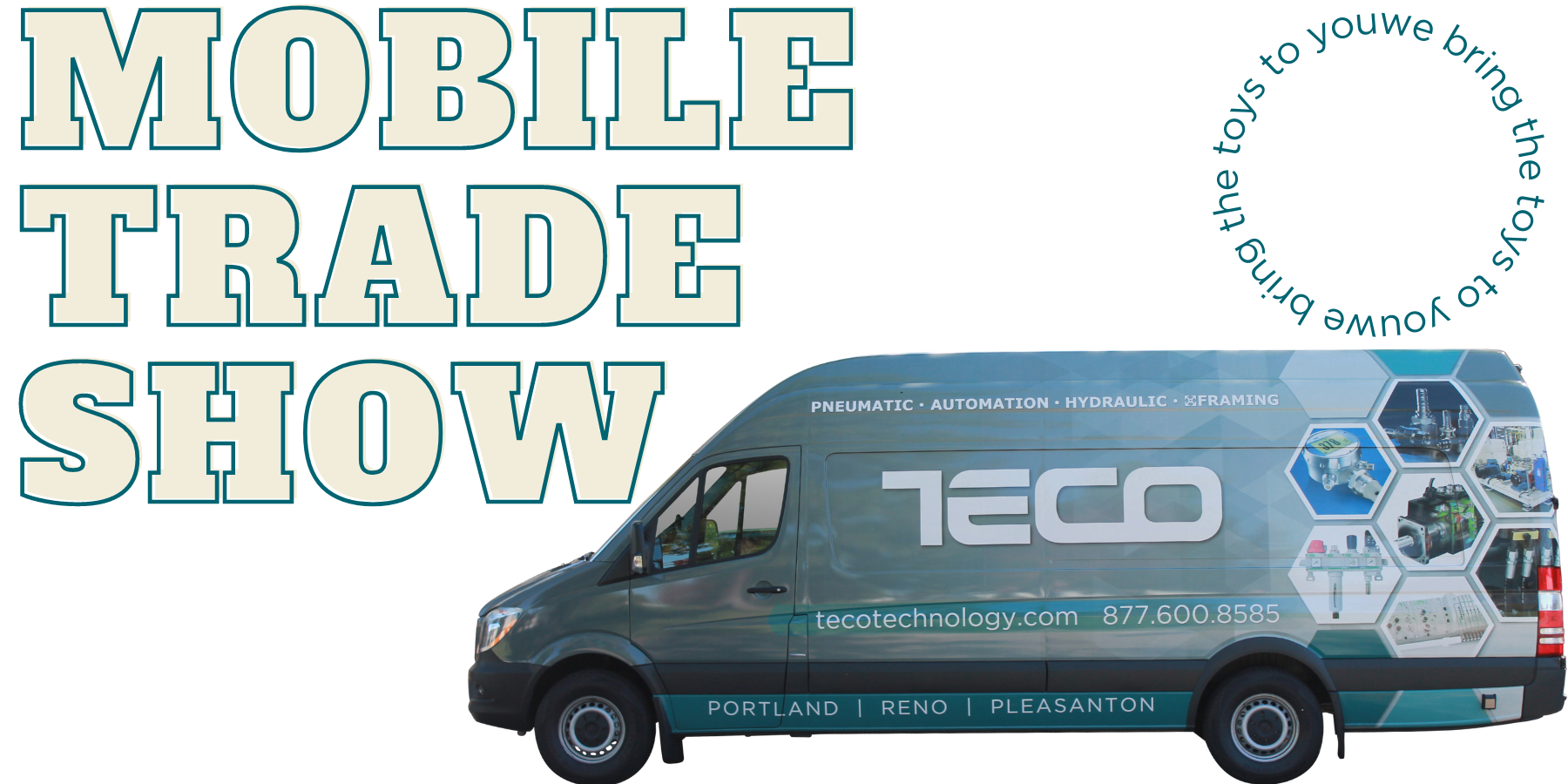 Mobile trade show Teco van