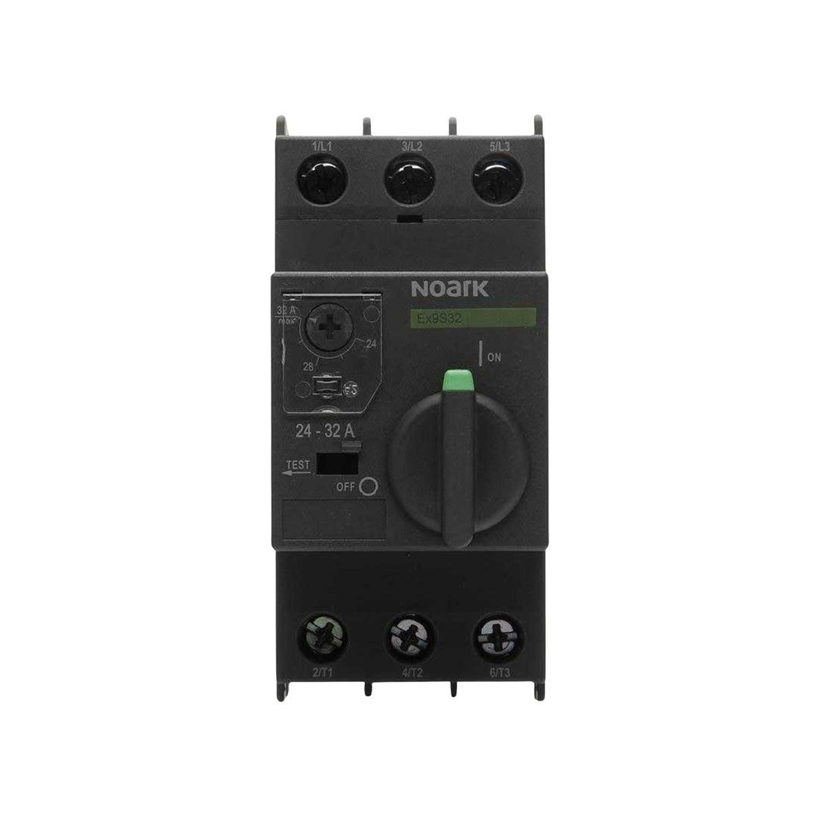 Noark | Manual Motor Starter EX9S32 Series 32A Rotary Handle, 9-14A | Ex9S32A14A