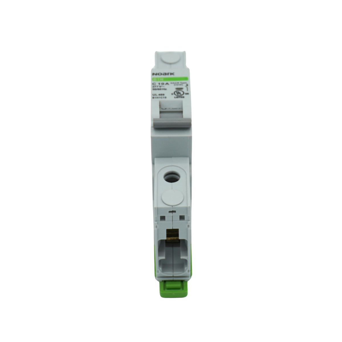 Noark |Mini Circuit Breaker, 1P, 10A, UL489, C-Curve, 277 VAC, 10kA | B1H1C10