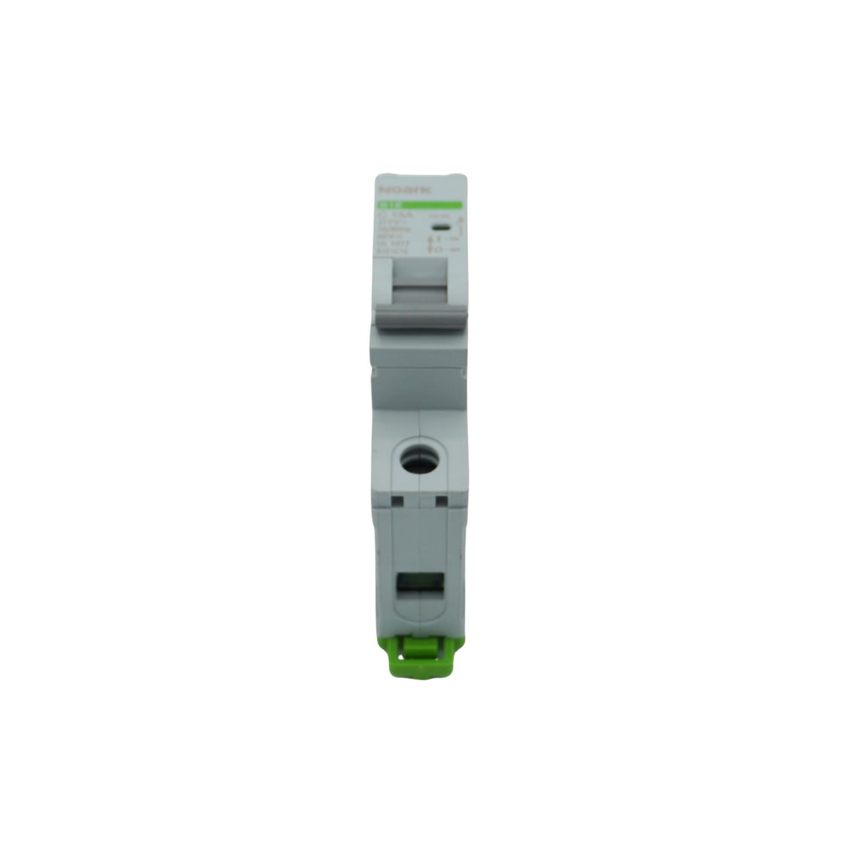 Noark | Mini Circuit Breaker, UL1077, 1-Pole, C-Curve, 15A, 5kA, 277VAC | B1E1C15