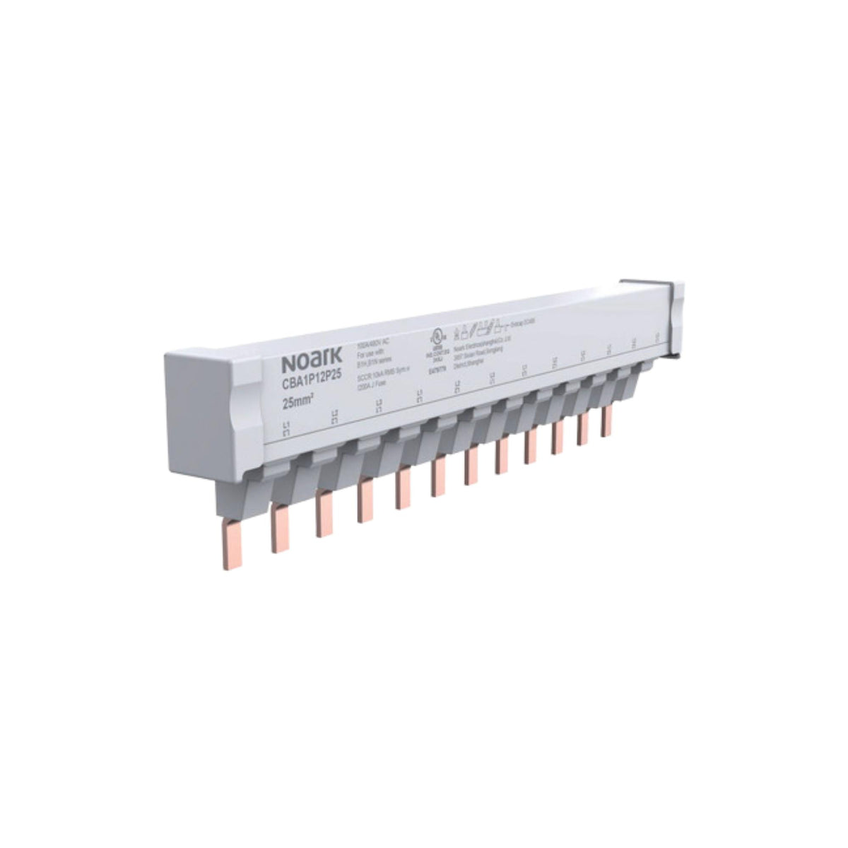 Noark | UL489 Busbar 18 Poles for 9 2Pole Breakers / New Style | CBA2P18P25