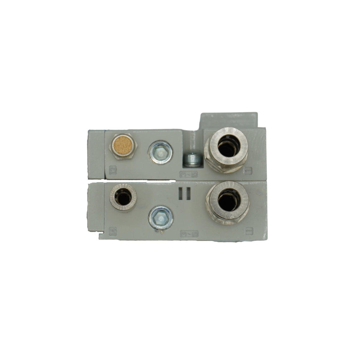 Numatics | Aventics End plate kit 501 Series 5/16 in (8mm) Tube w/Muffler | K501AK429465015
