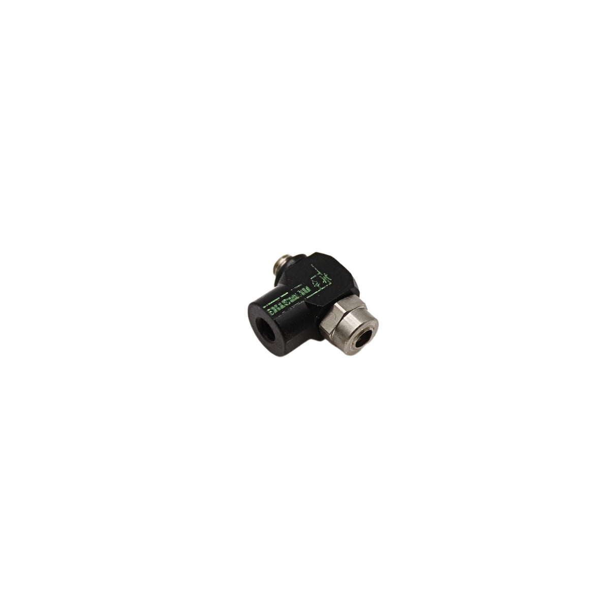 Numatics l Aventics Flow Control 10/32 in UNF Meter out-Screw Adj | 0FCRN - side profile