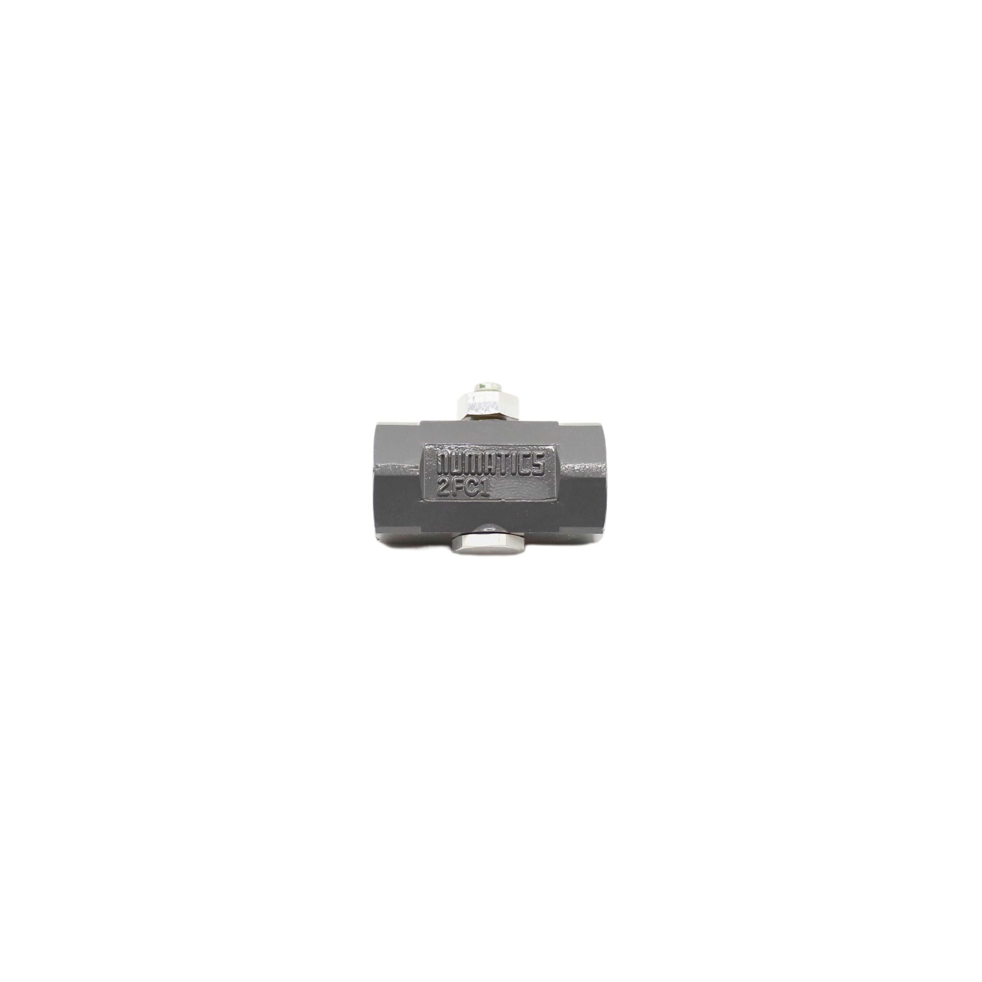 Numatics l Aventics Flow Control 1/4 in FNPT Inline | 2FC1 - front view
