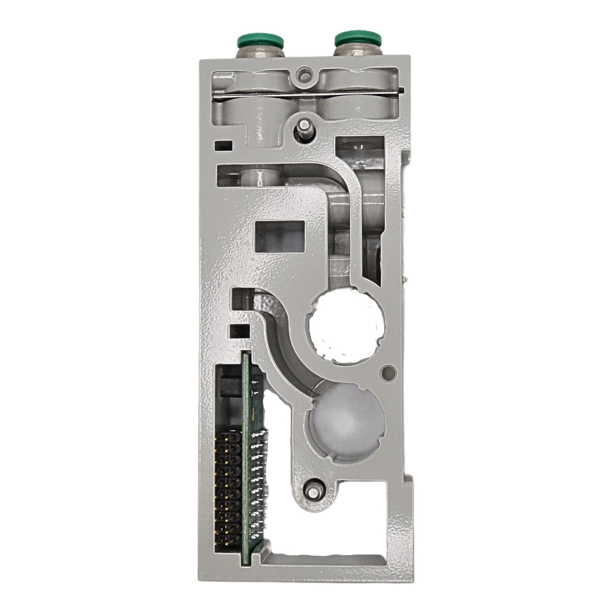 Numatics l Aventics Manifold Block 2005 Series 1/4 in Tube S/B ports DZB (Z2) | 206-1366 - side view