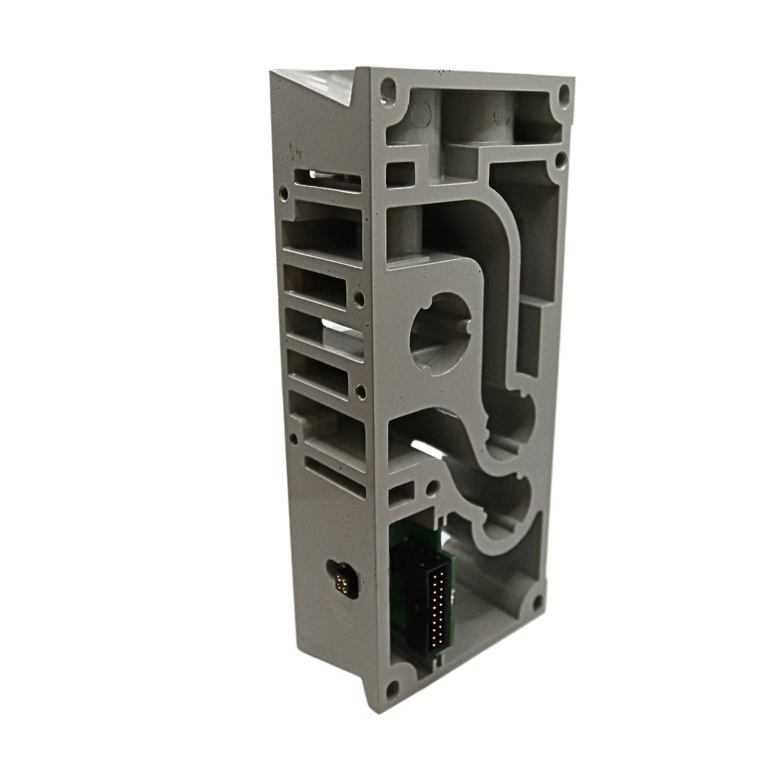 Numatics l Aventics Manifold Block 2035 Series 1/2 in NPT S/B ports DZB (Z2) | 206-1612 - side profile