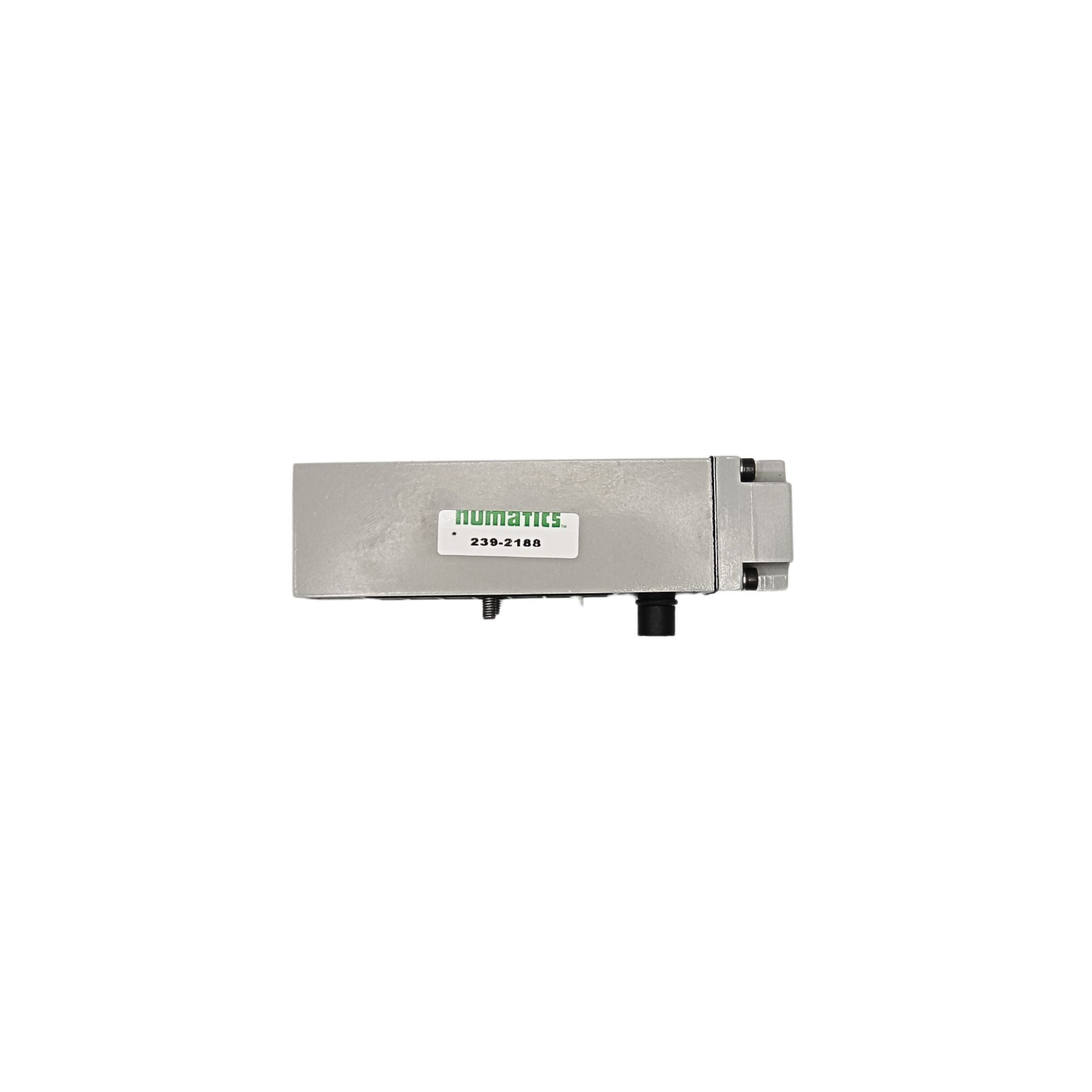 Numatics l Aventics Manifold part 2005 Series Sandwich Pressure Block 1/8 in NPT | 239-2188 - front view