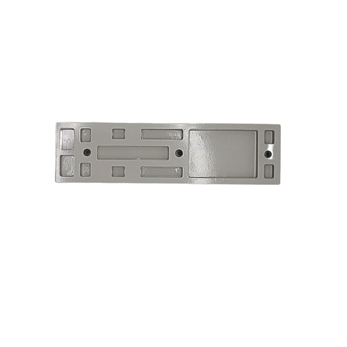 Numatics l Aventics Manifold part 2012 Series end plate cover- non vented | 105-400 - back view