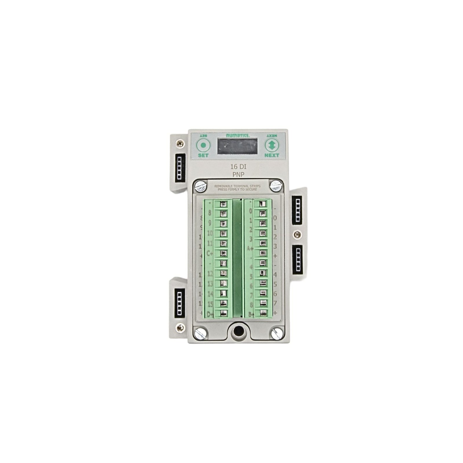 Numatics l Aventics Manifold part G3 16-Inputs PNP Digital Terminal Strip Module | 240-203 - front view