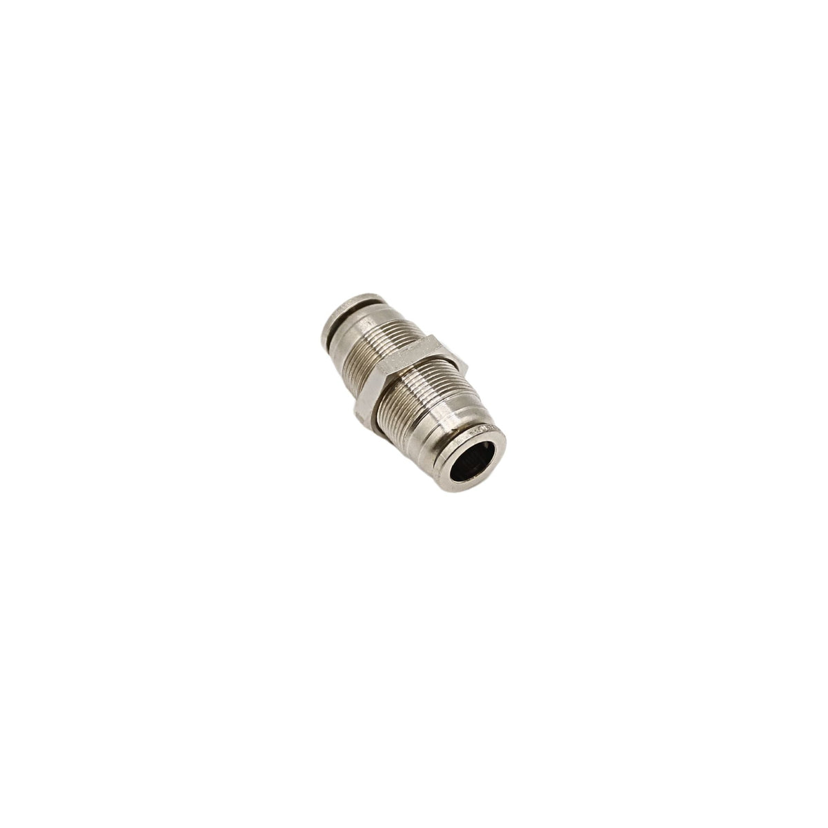  Brass Push-in fitting 10mm Tube bulkhead union