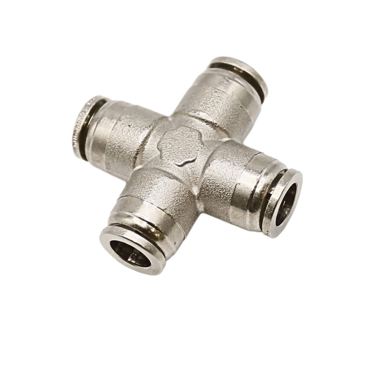 Brass Push-in fitting 10mm Tube union cros