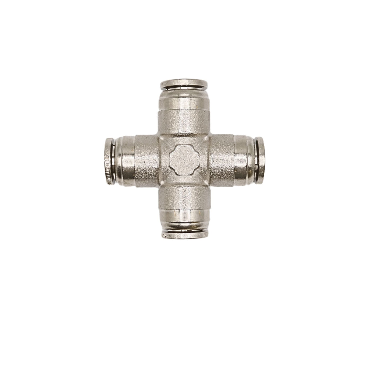 Brass Push-in fitting 10mm Tube union cros