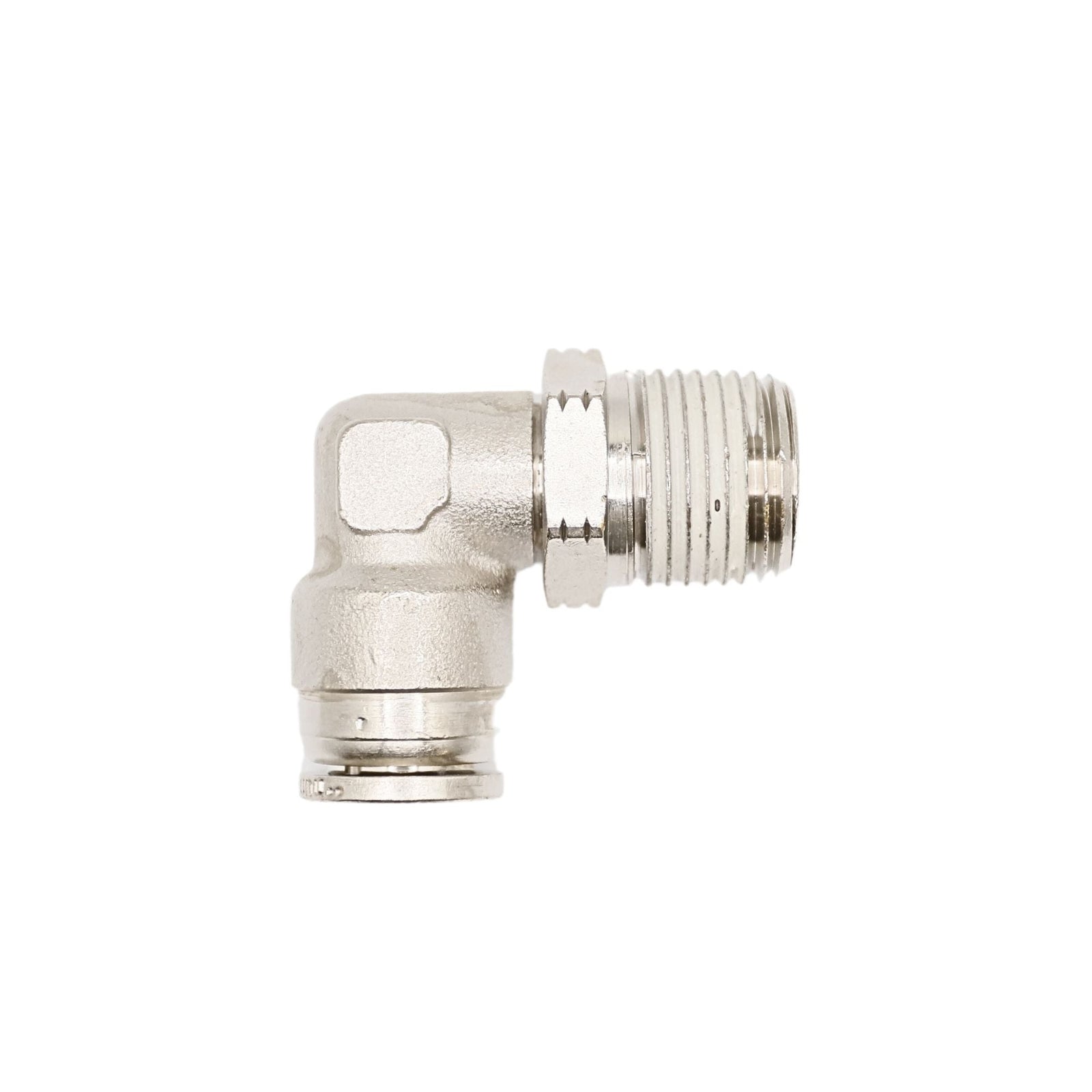 Aventics NP Brass Push-in fitting 1/2 in Tube 1/2 in MNPT Swivel elbow 