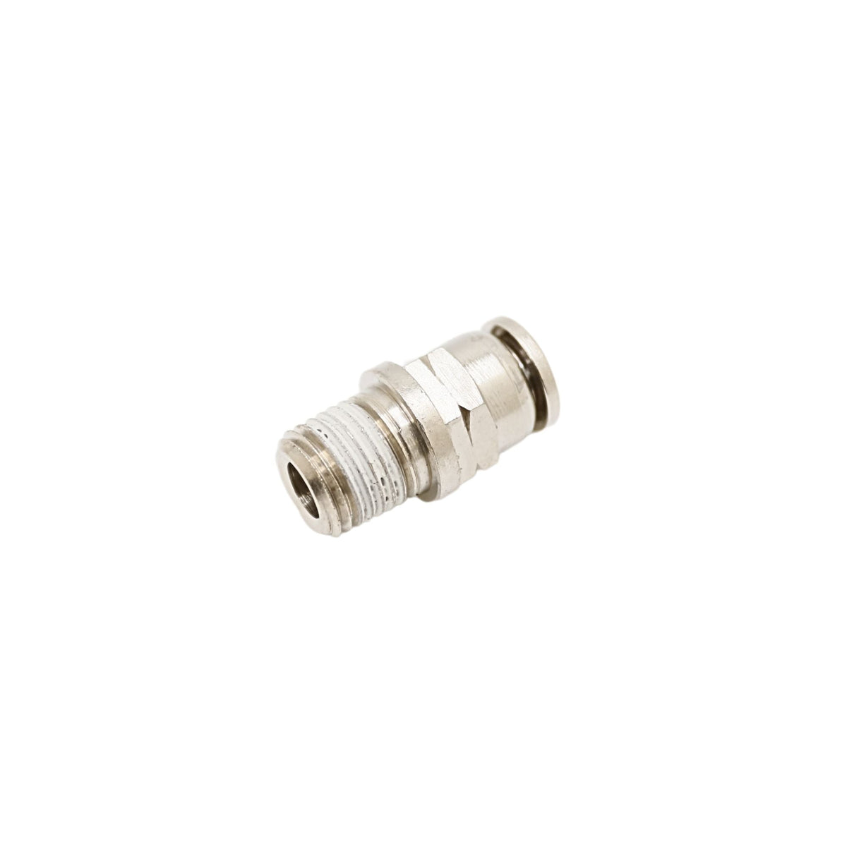 Brass Push-in fitting 1/4 in Tube 1/4 in MNPT (Viton