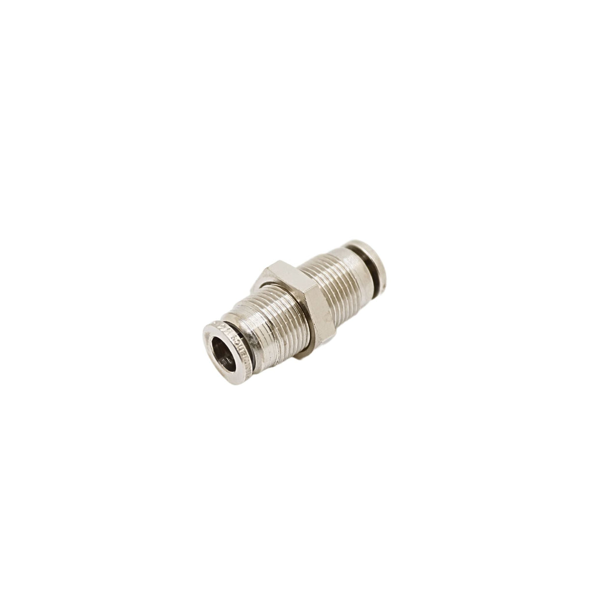 Bulkhead push in fitting