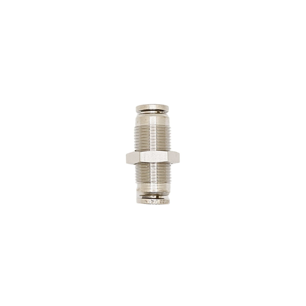 Bulkhead push in fitting