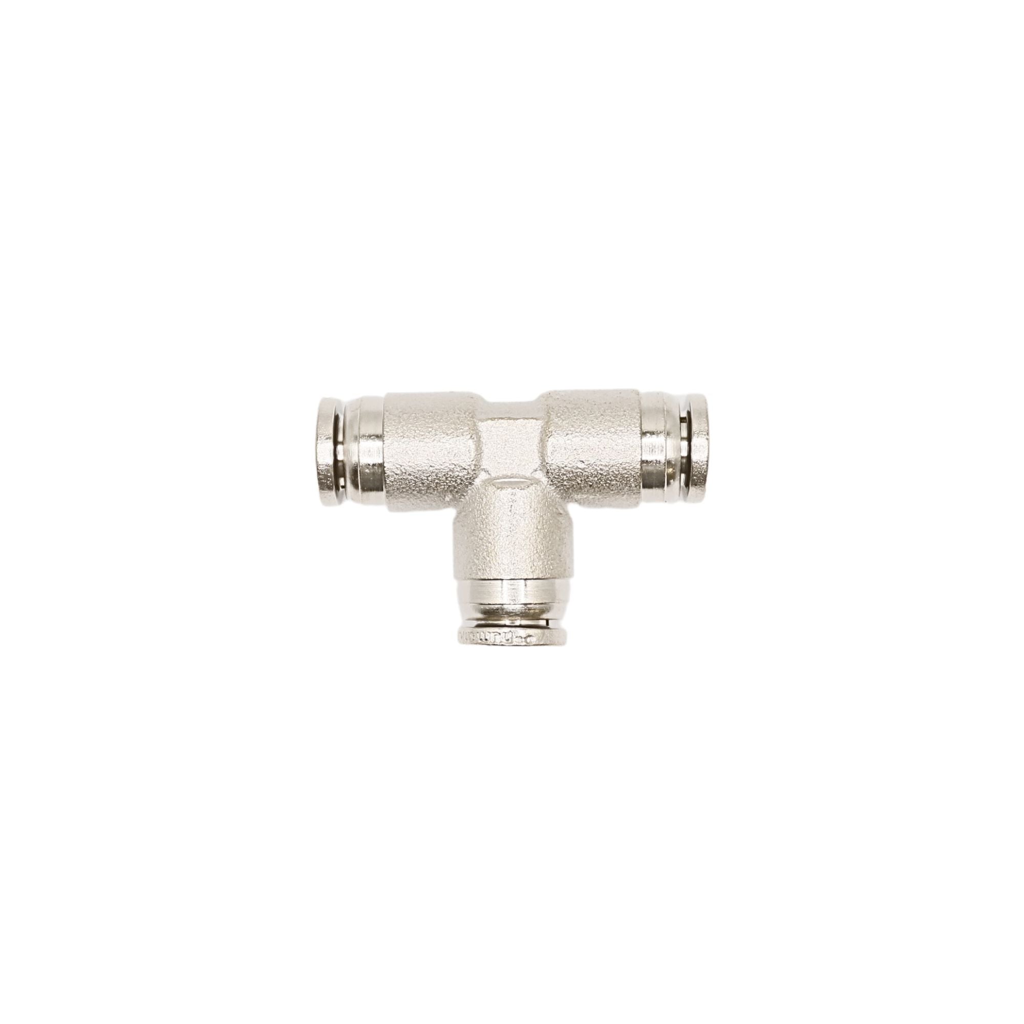 Brass Push-in fitting 1/4 in Tube union tee