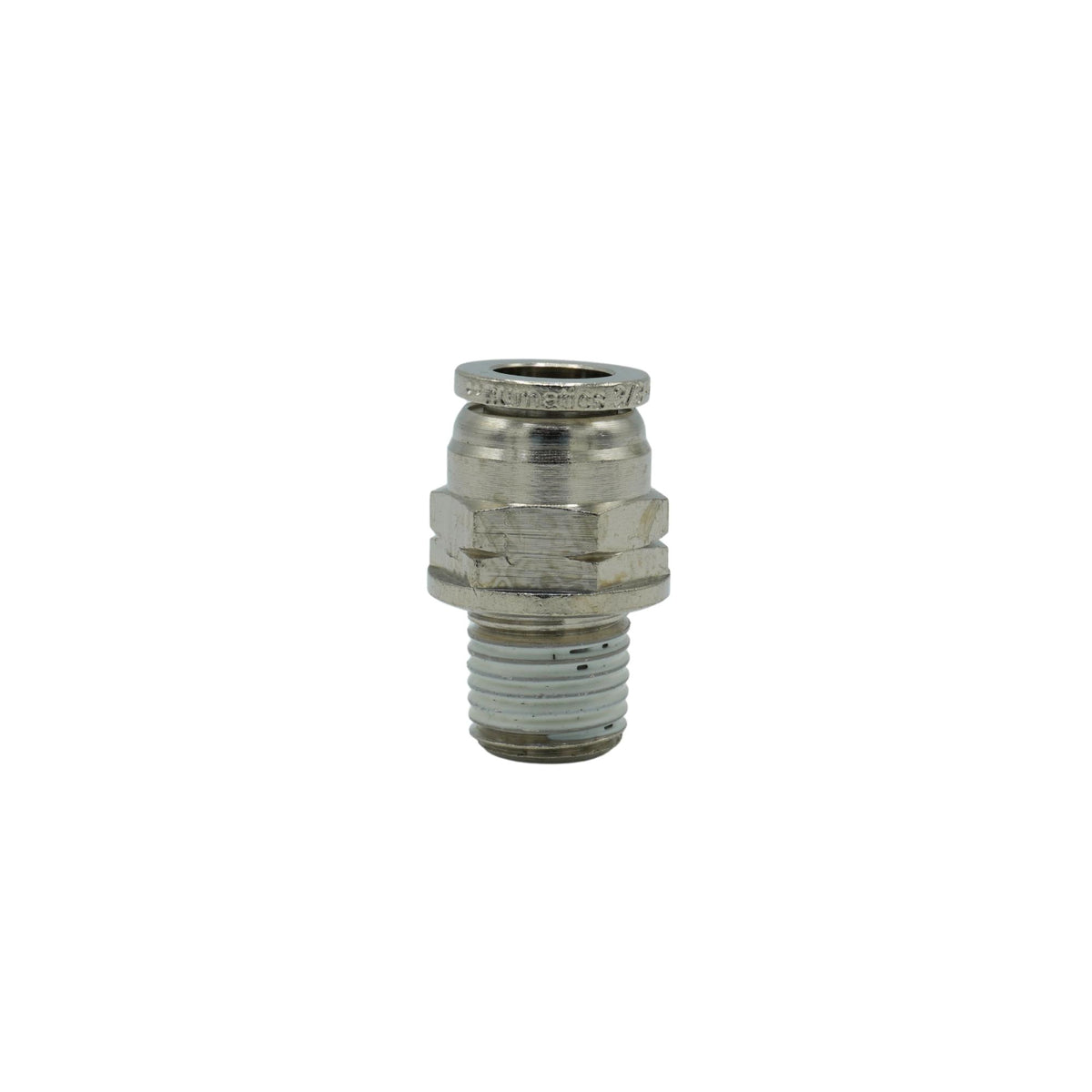 Numatics | Aventics NP Brass Push-in fitting 3/8 in Tube 1/4 in MNPT | INB103-308-021