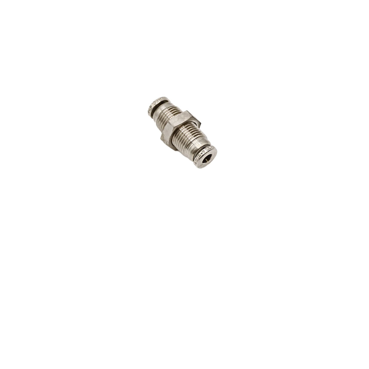 Brass Push-in fitting 4mm Tube bulkhead union