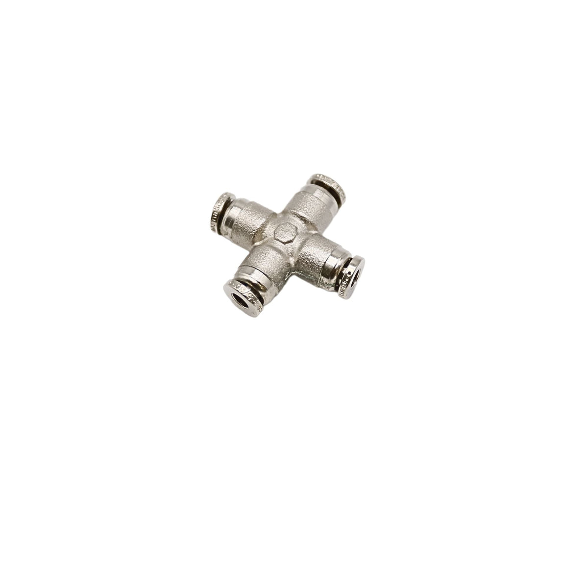 Push-in fitting 4mm Tube union cross 