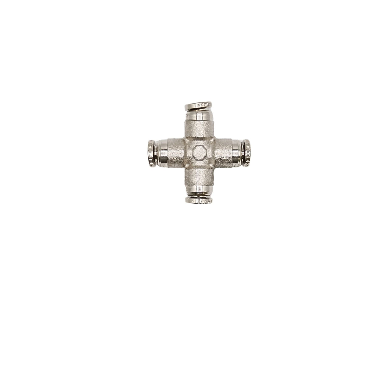 Push-in fitting 4mm Tube union cross 