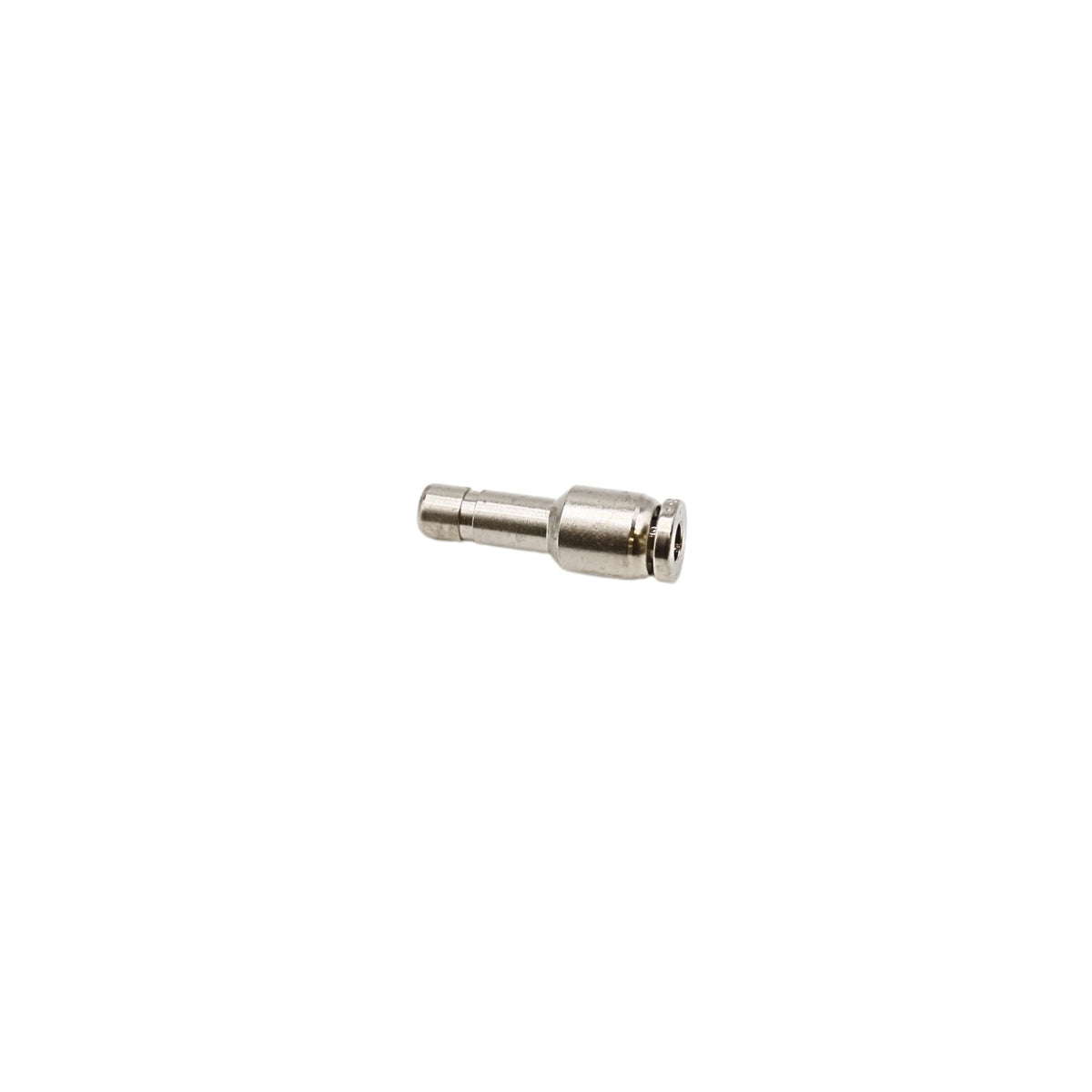 Brass Push-in fitting 5/32 in Tube 1/4 in Plug-in reducer