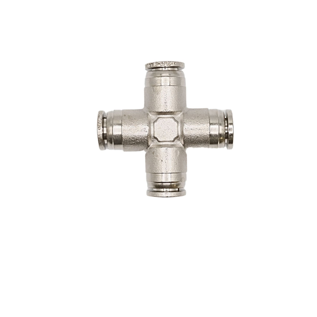 Brass Push-in fitting 8mm Tube union cross