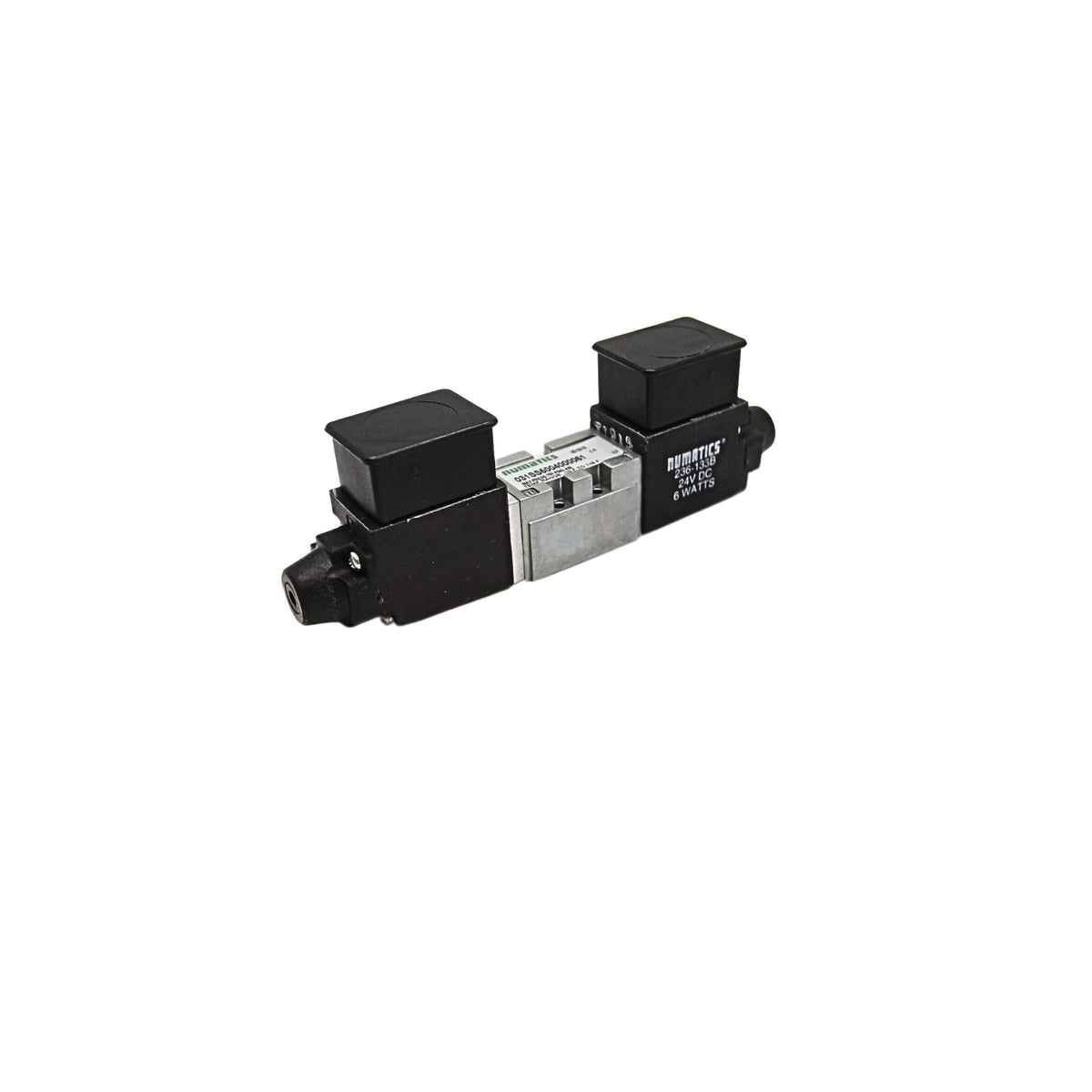 Numatics l Aventics Solenoid Pilot Valve 2005 Series Dual 3 way NC 24VDC | 031SS500400061 - side profile