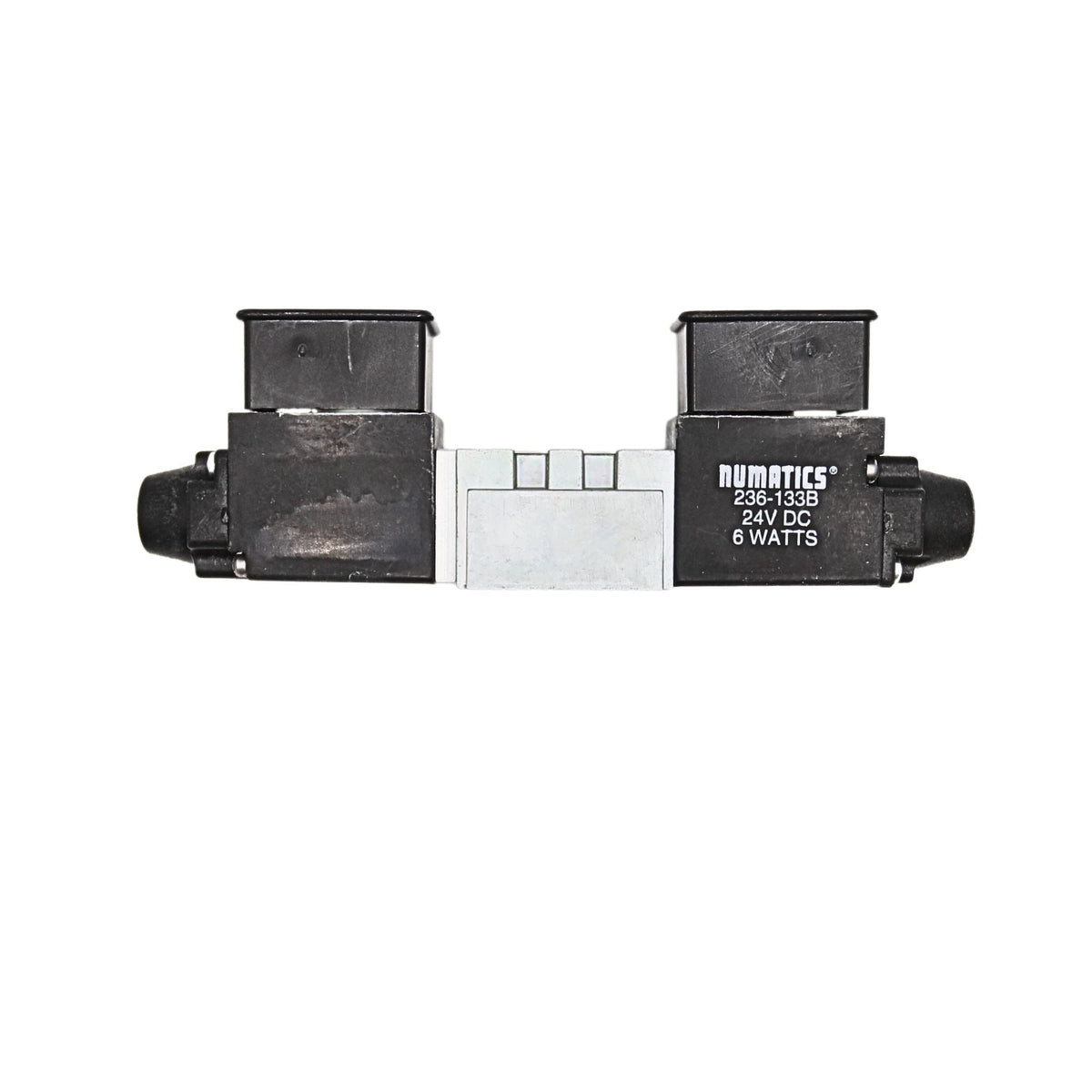 Numatics l Aventics Solenoid Pilot Valve 2005 Series Dual 3 way NC 24VDC | 031SS500400061 - side view