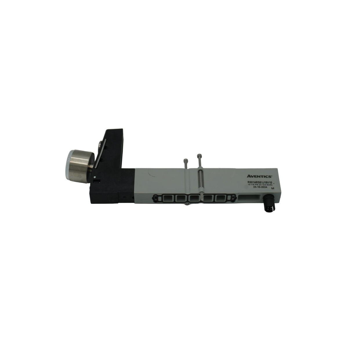 Numatics | SANDWICH REGULATOR 501 SERIES SGL PR 10-115PSI, GAUGE IN OFFSET PORT | R501ARS51J18V10
